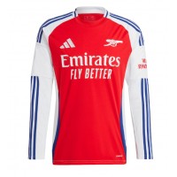 Camisa de time de futebol Arsenal Replicas 1º Equipamento 2024-25 Manga Comprida